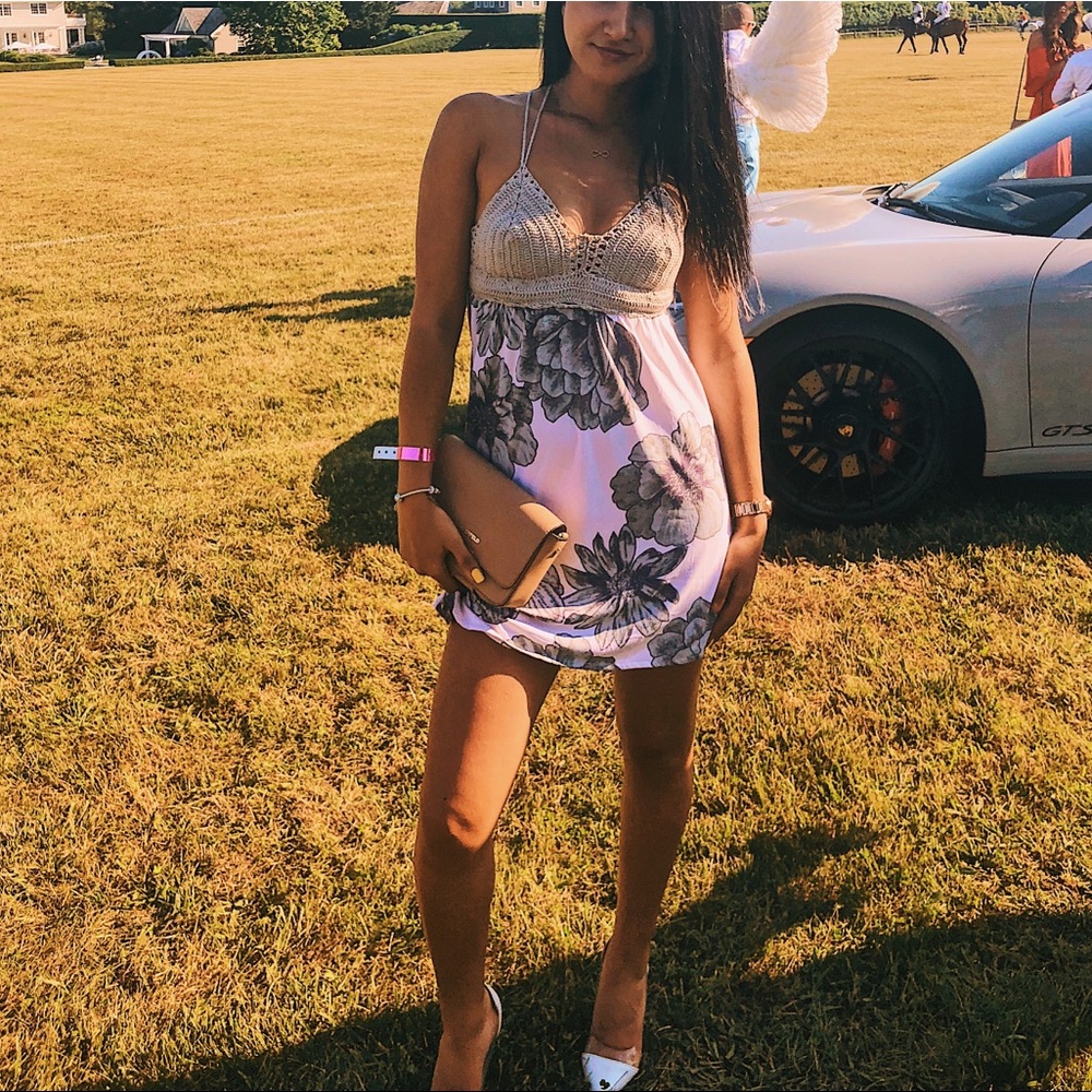 Mini gray dress size small to extra small